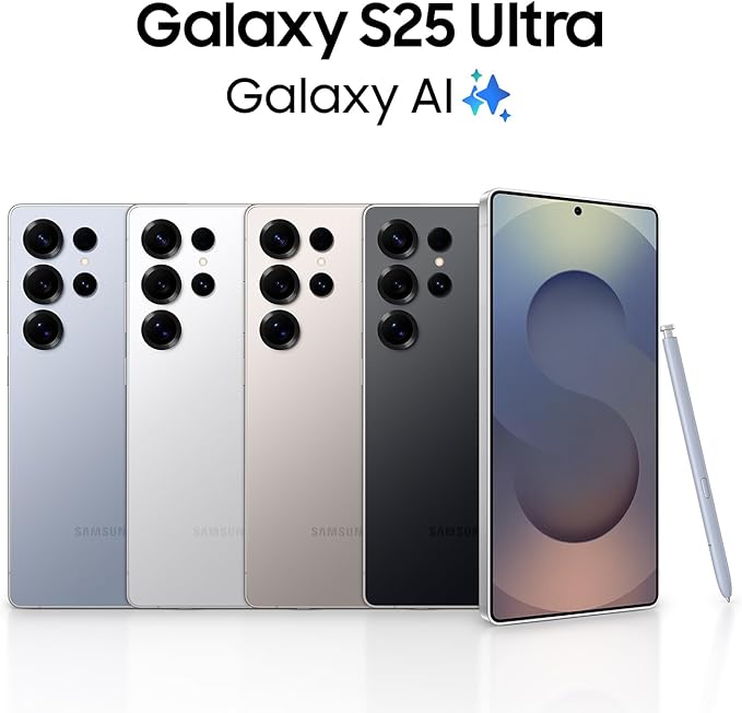 SAMSUNG Galaxy S25 Ultra Cell Phone, 512GB,AI Smartphone, Unlocked Android, AI Camera, Fast Processor, Long Battery Life, 2025, US 1 Yr Manufacturer Warranty 2 61CmIlFRMjL. AC SX679